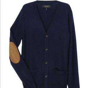 🪢 rag & bone Elbow Patch Shawl Cardigan 🪢